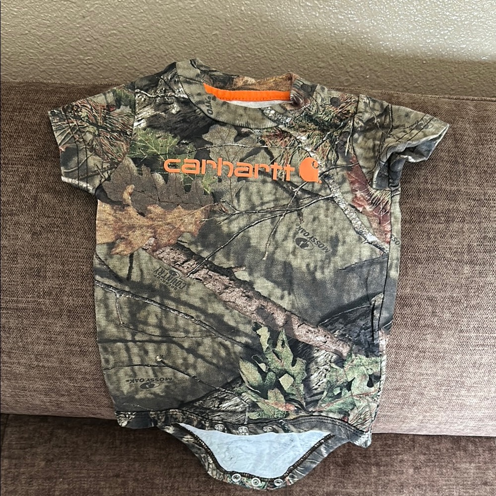 Carhartt Camo Baby Onesie